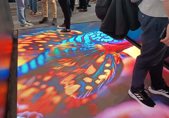 Pantallas LED para suelo